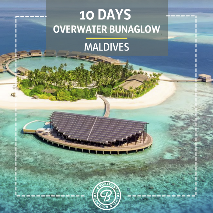 10 Nights Overwater Bungalow Retreat In The Maldives