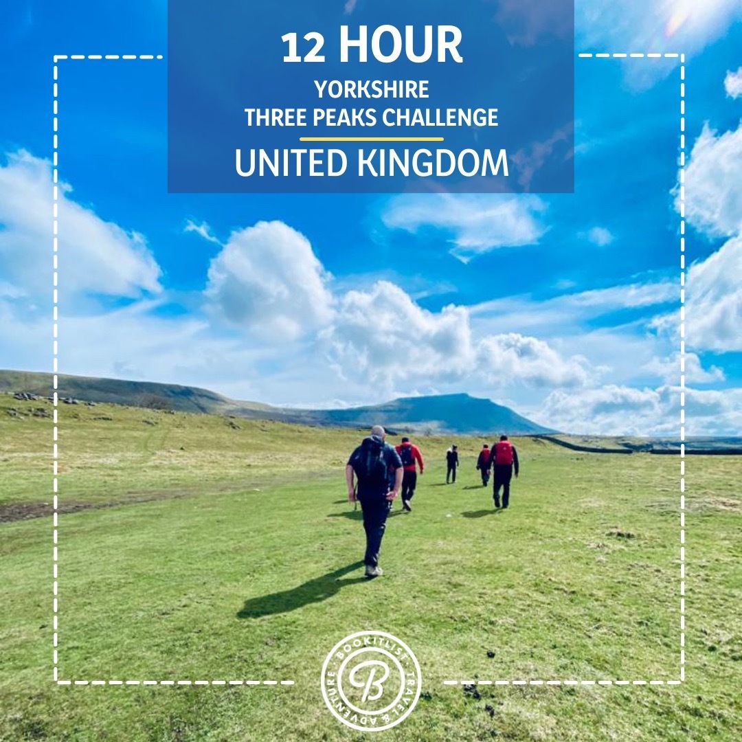 12 Hour Yorkshire 3 Peaks Challenge: Ultimate Adventure