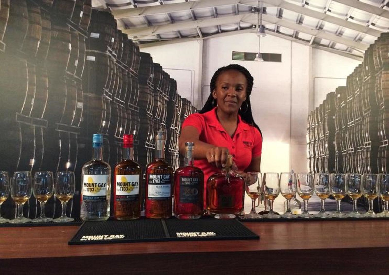 Tour a rum distillery
