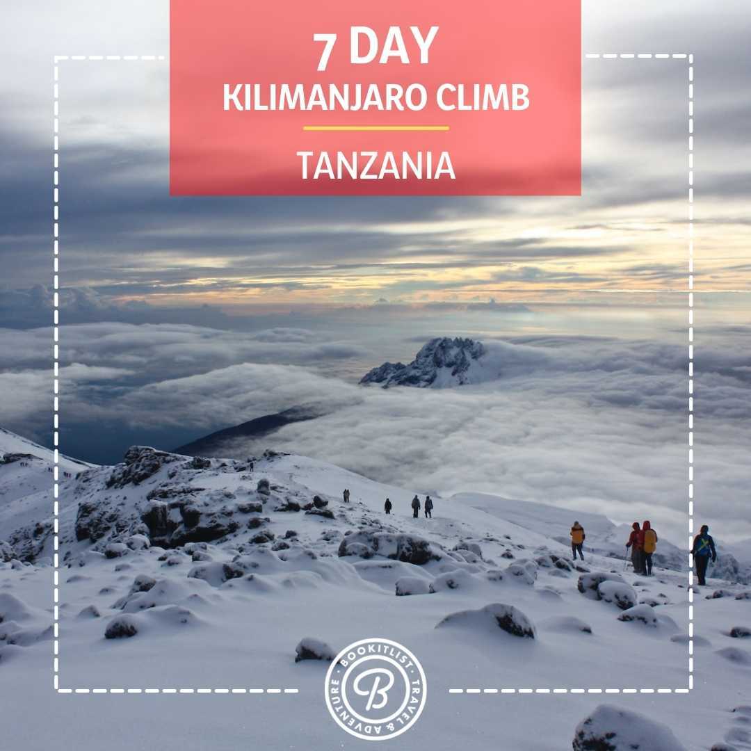 7-Day Kilimanjaro Climb in Tanzania with Bookitlist