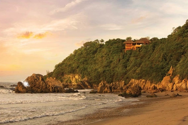One of Las Bahias de Huatulco’s many beaches.