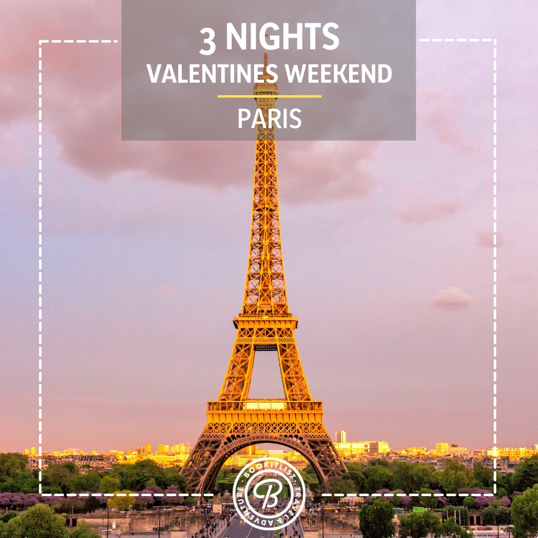 3 Nights Valentines Weekend In Paris For 2