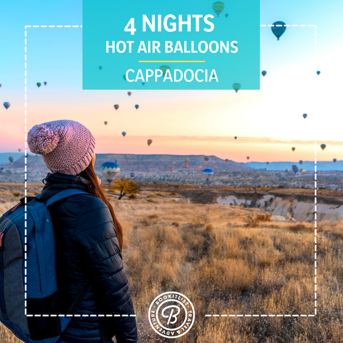 4 Nights Hot Air Balloon Trip Cappadocia
