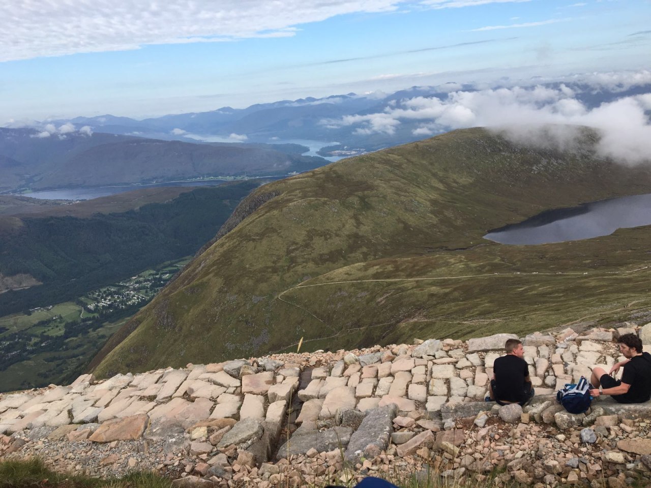 Great views from Ben Nevis