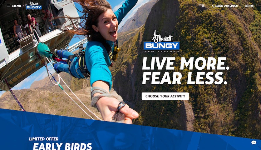 Queenstown Nevis Bungee Jump!