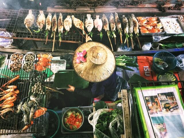 Chatuchak Weekend Market (biggest in world street food etc)