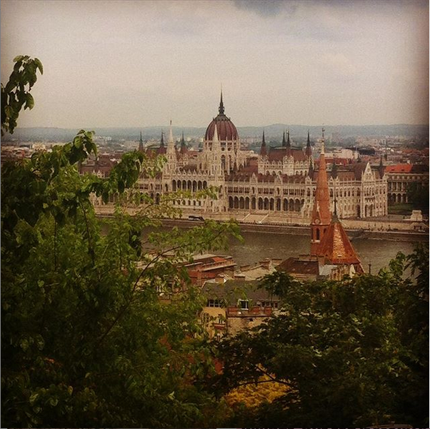 The Hungarian Parliament in Budapest