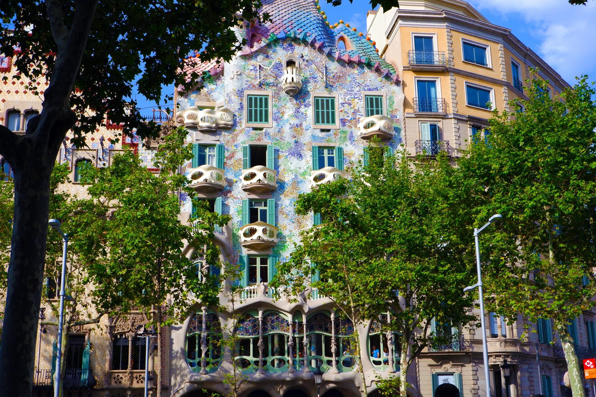 Casa Batlló, Passeig de Gràcia, Barcelona