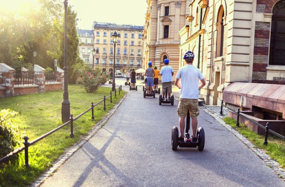 Segway tour of Krakow Old Town