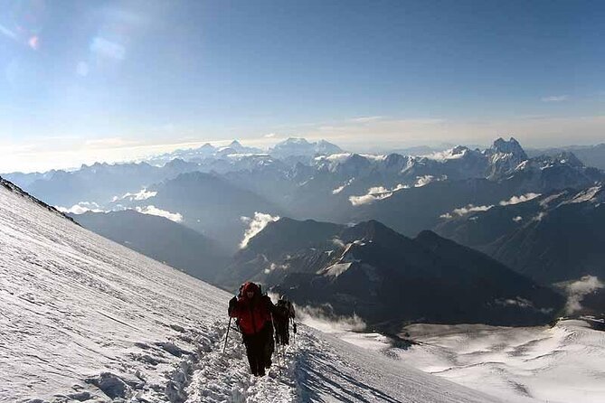 Climb Europe’s tallest mountain
