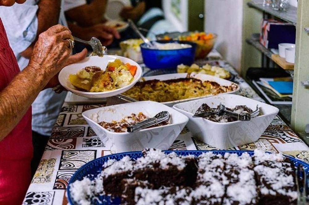 Sample delicious local cuisine at a night market