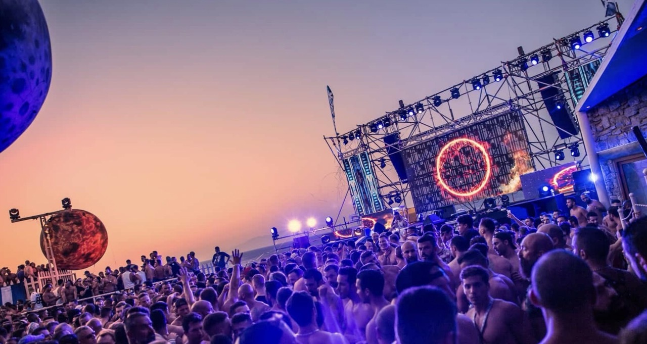 Party At XLSior Festival Mykonos