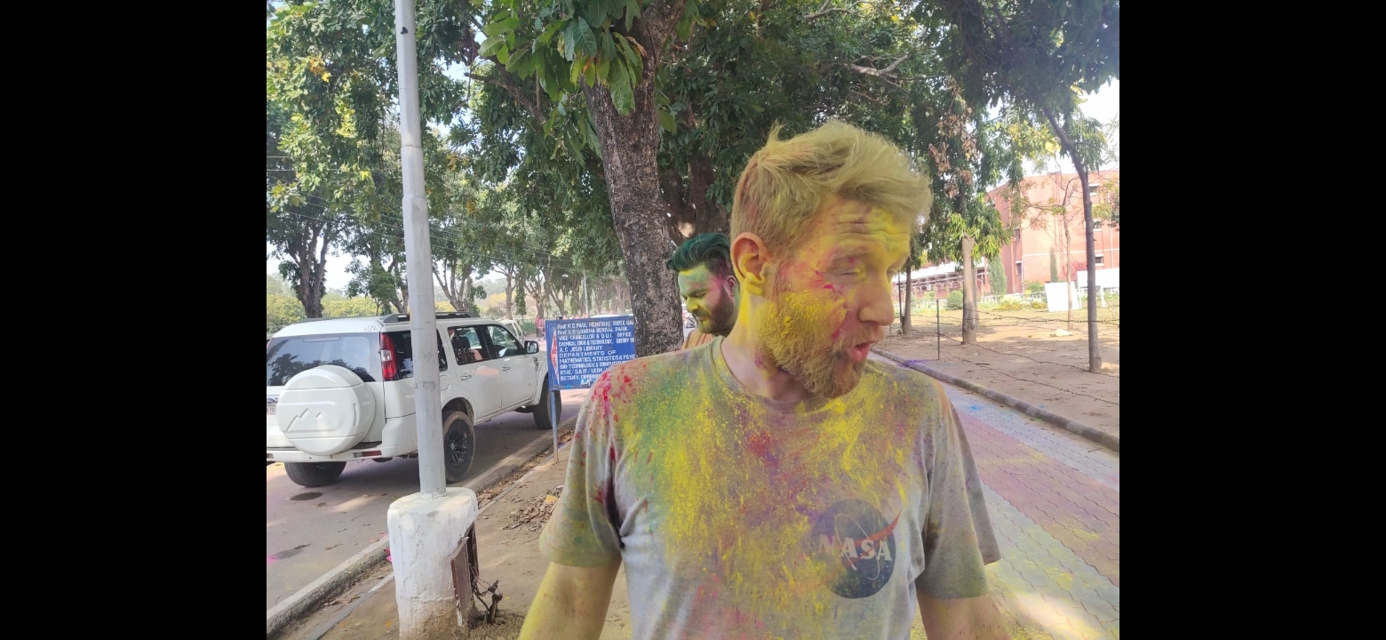 It seems Holi Day caught my eye!