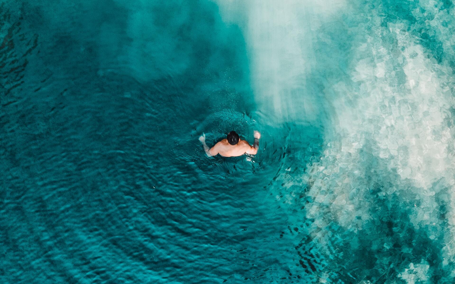 Take A Dip In A Lagoon