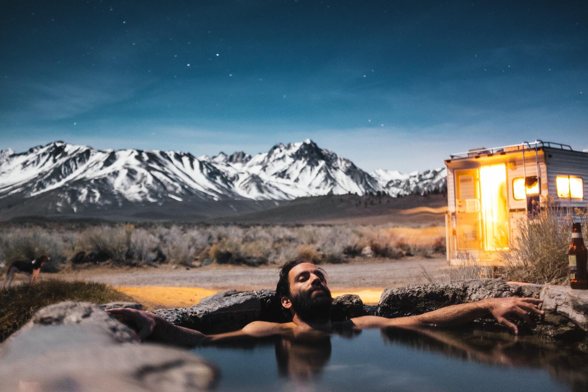 Take A Dip In A Natural Spring