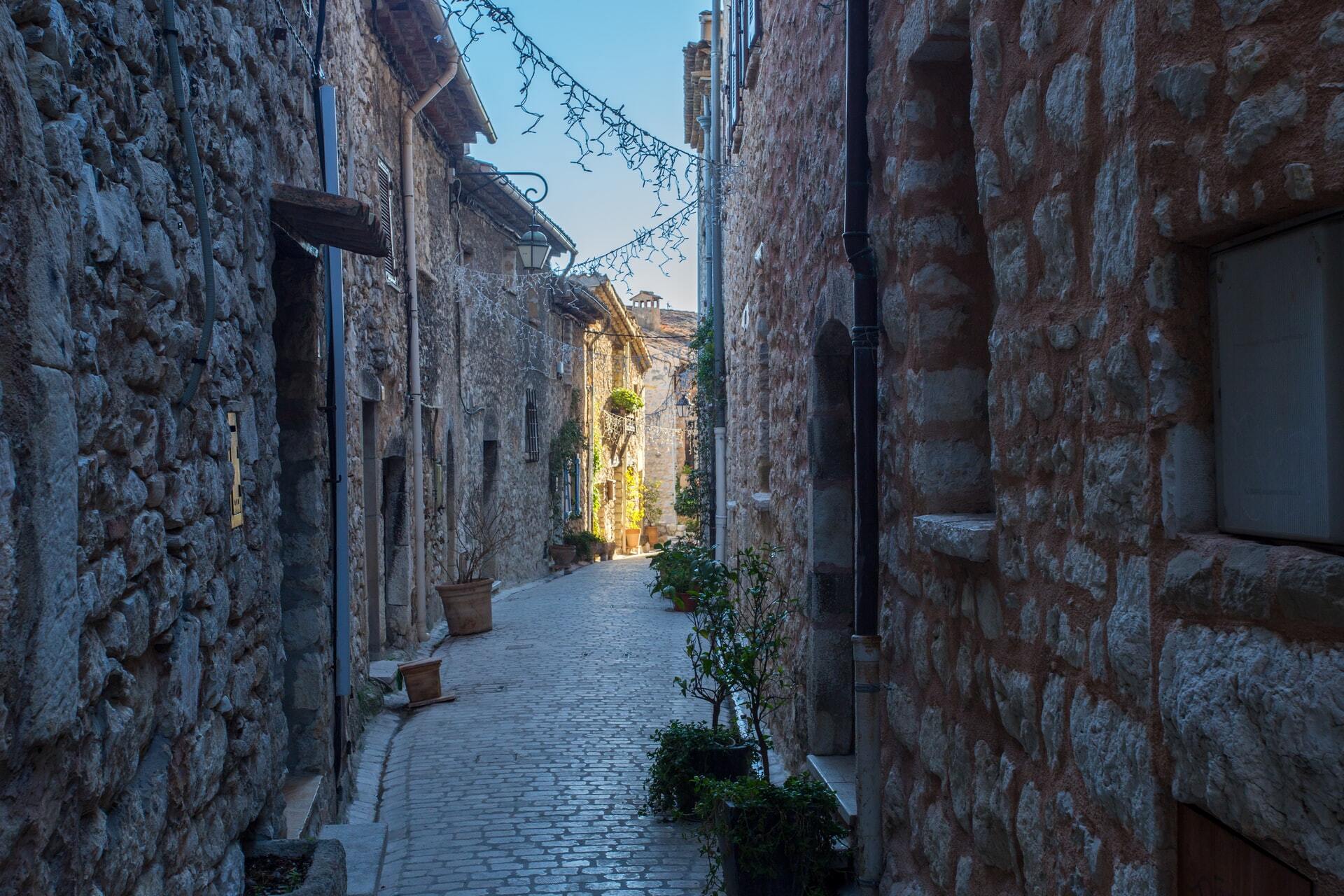 French Riviera Villages And Countryside From Nice