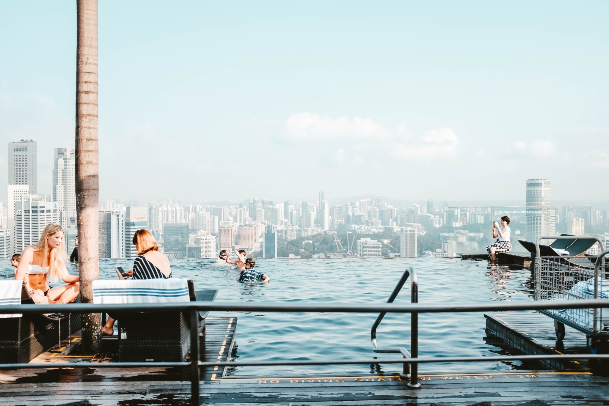 Dip In The Marina Bay Sands Infinity Pool