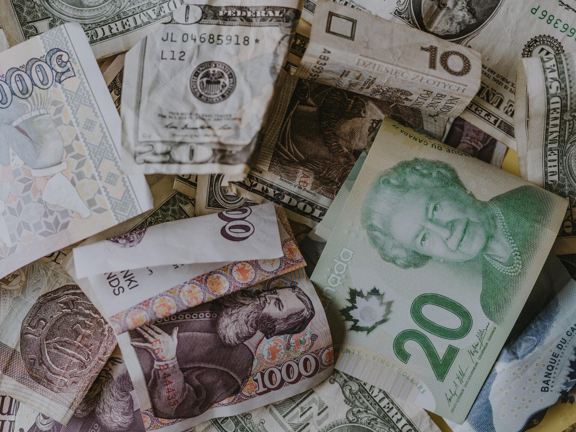 Money pile
