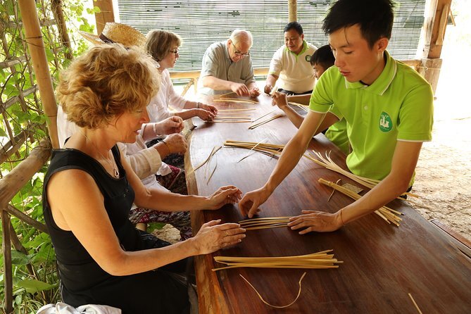 Bamboo weaving and cooking class