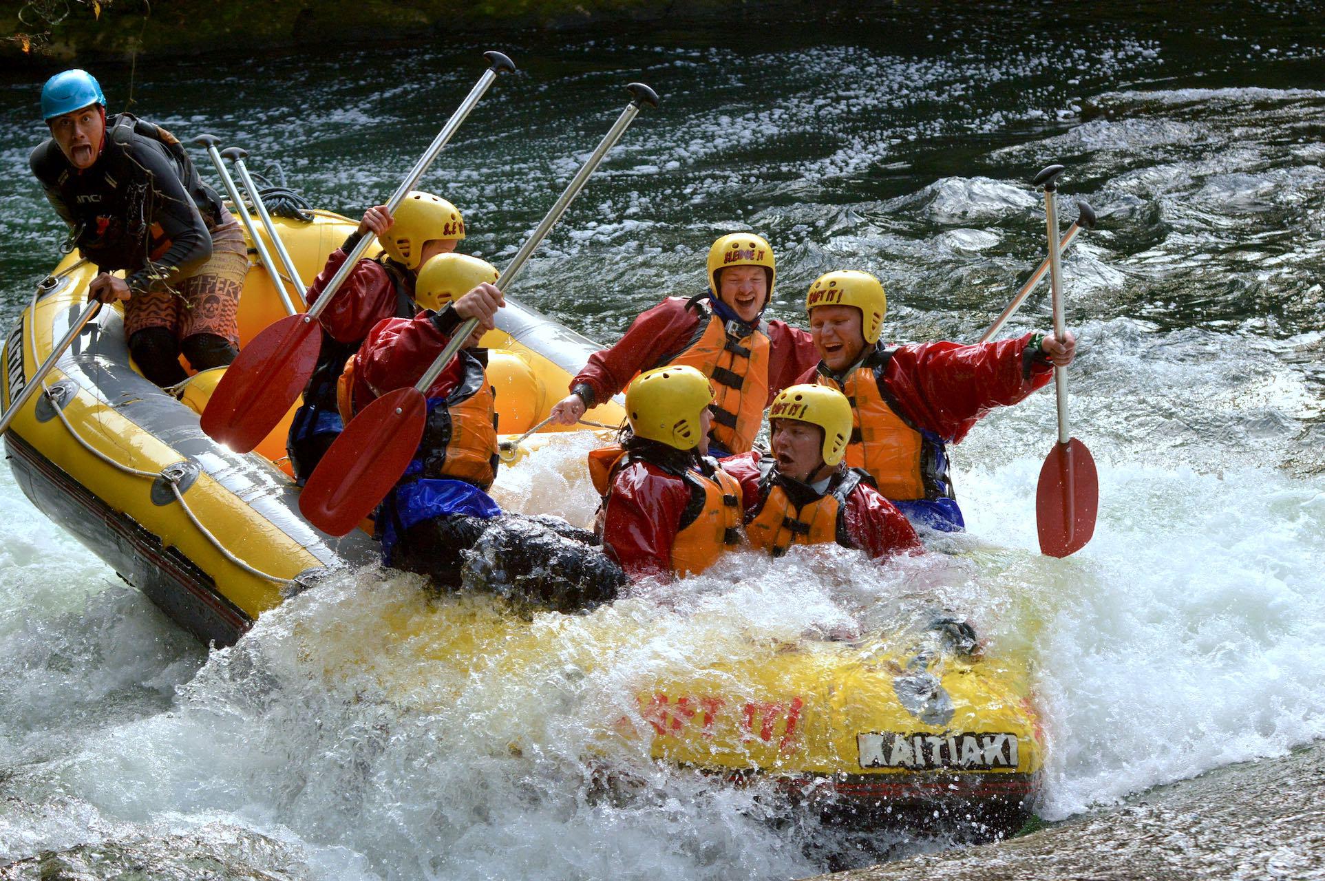 Go White Water Rafting