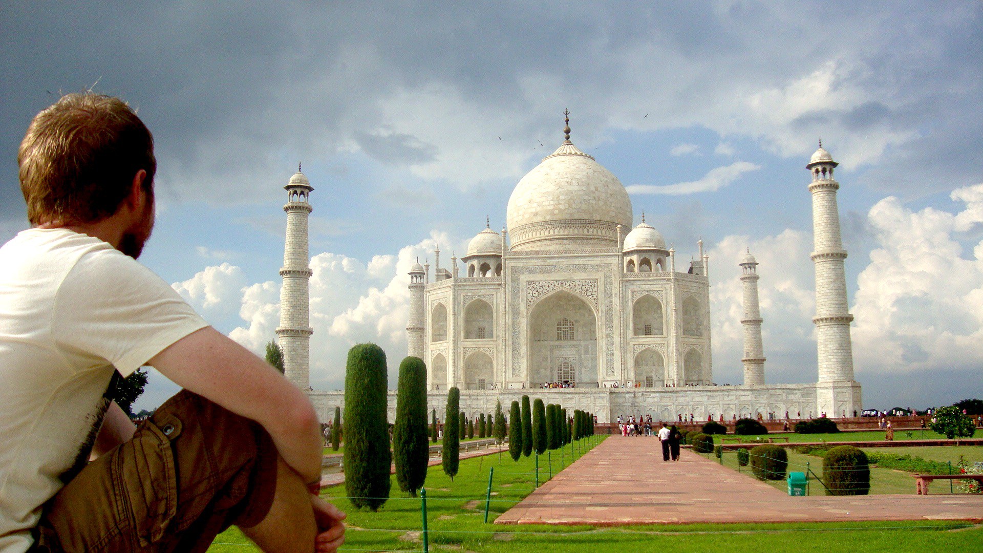 See the Taj Mahal