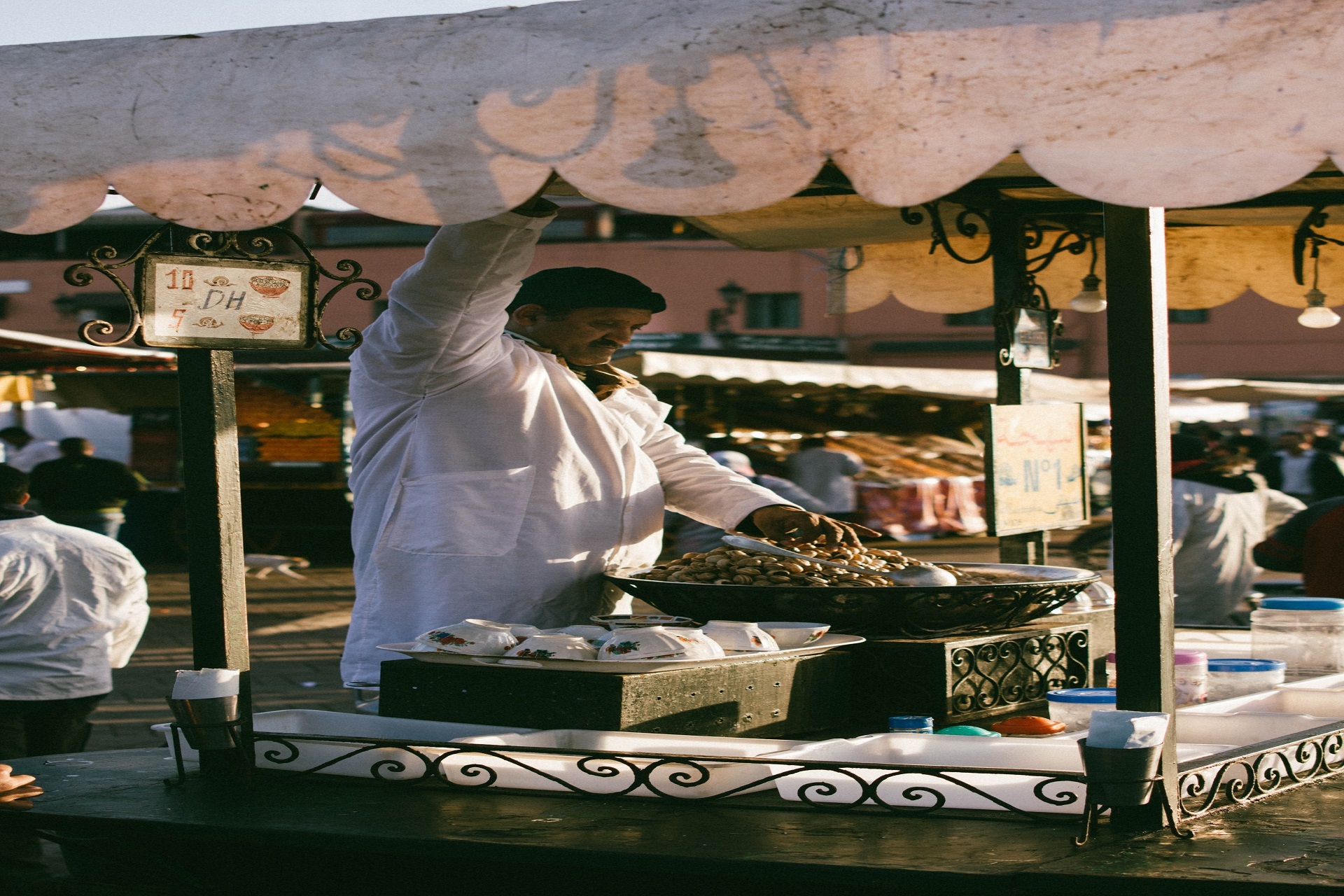 Night-time street food tour