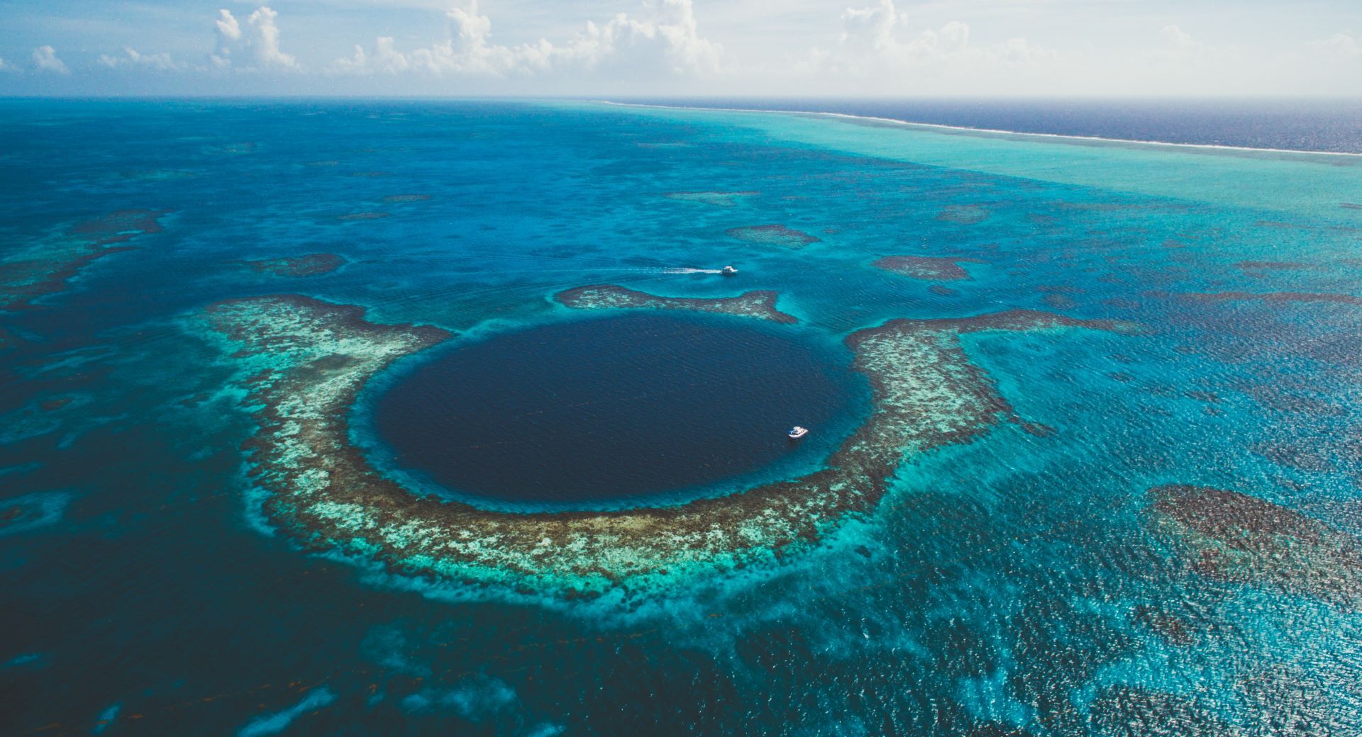 See The Great Blue Hole, Belize
