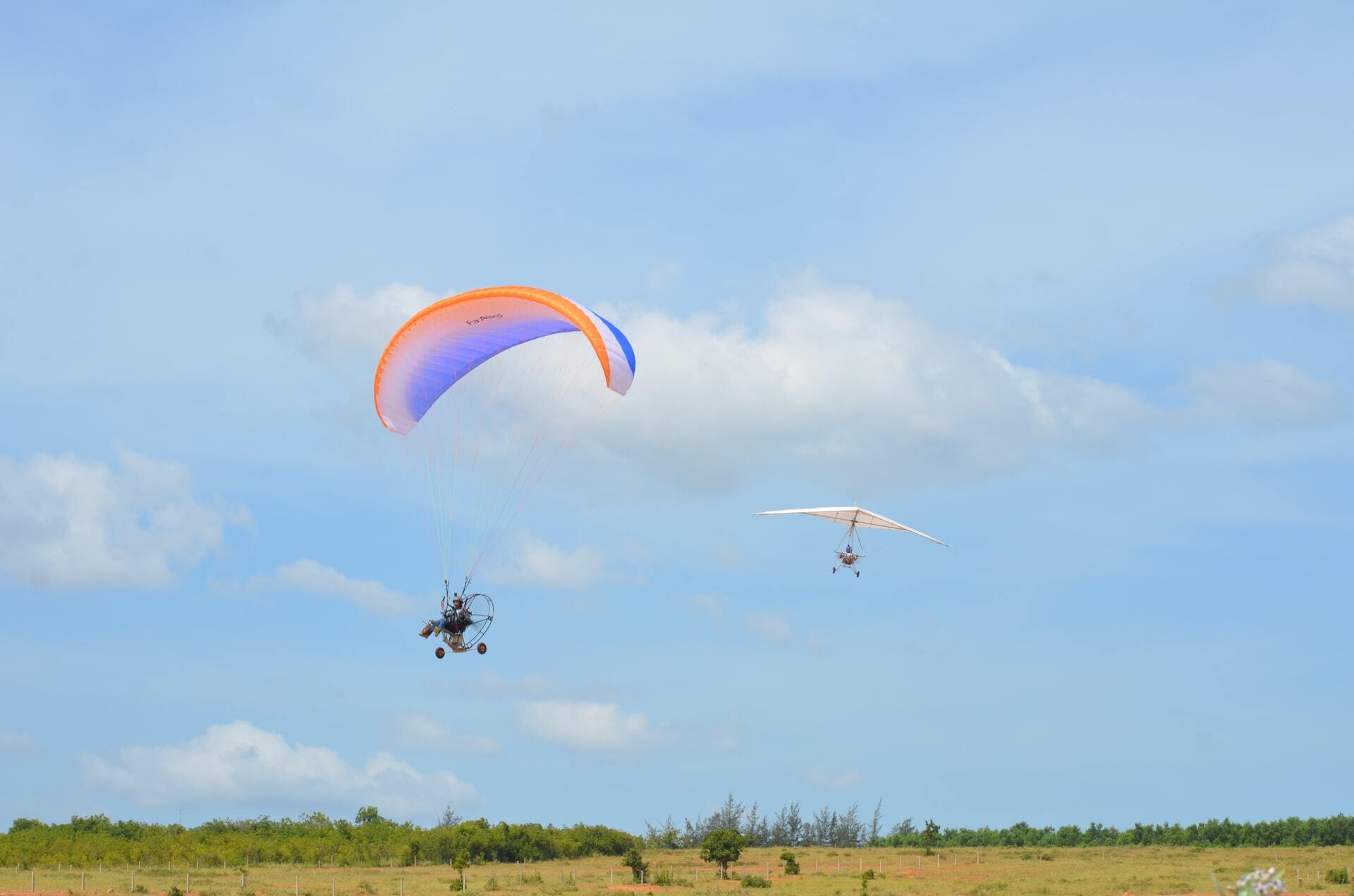Go Hang Gliding or Paragliding