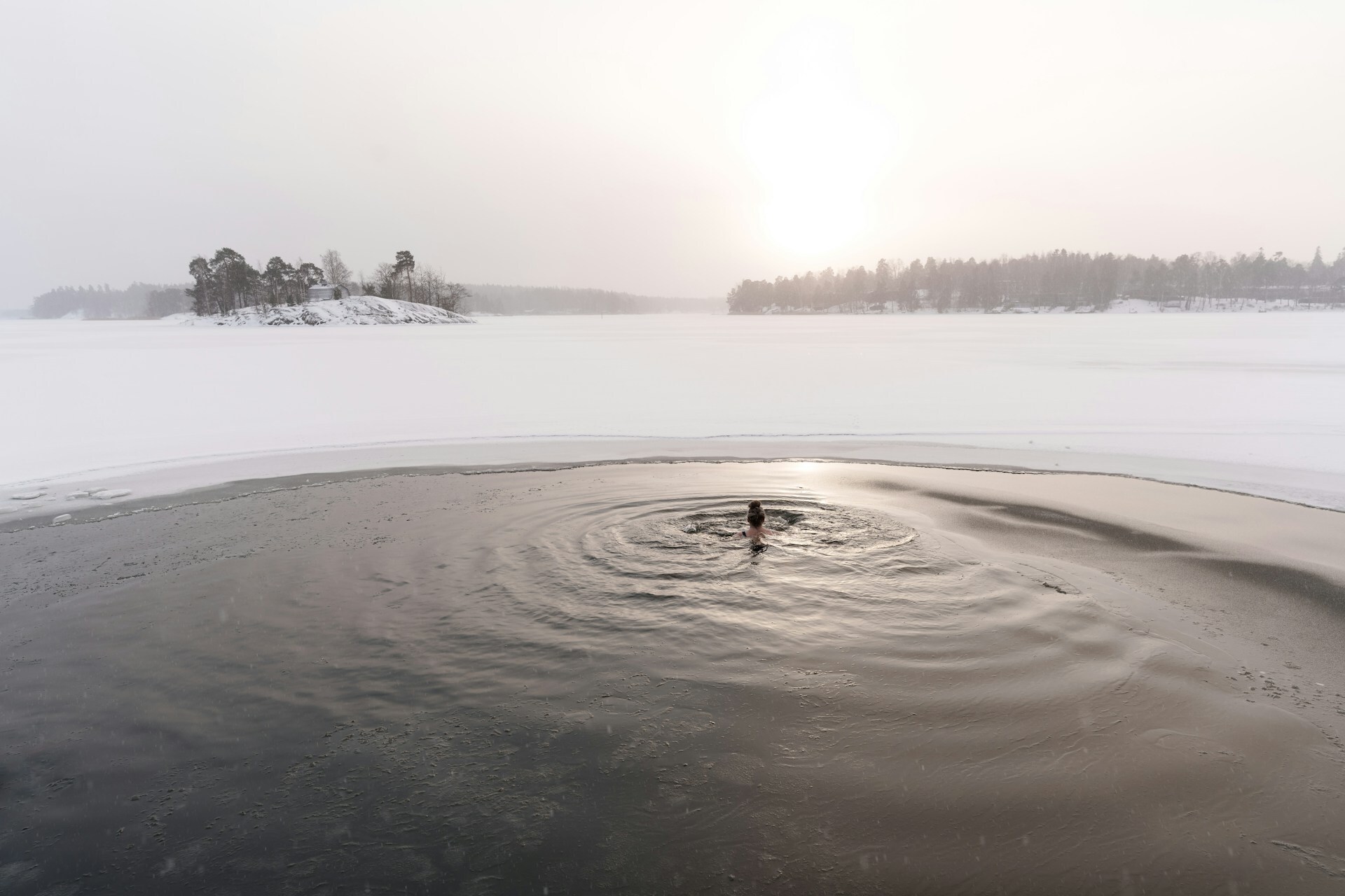 GO ICE SWIMMING