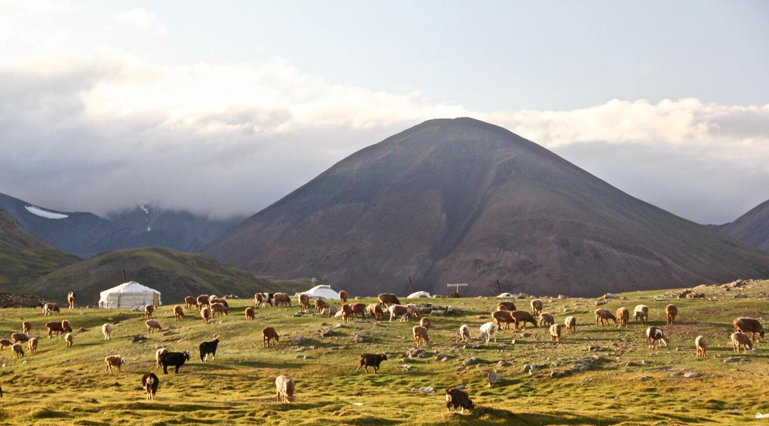 Mount Khuiten, Mongolia