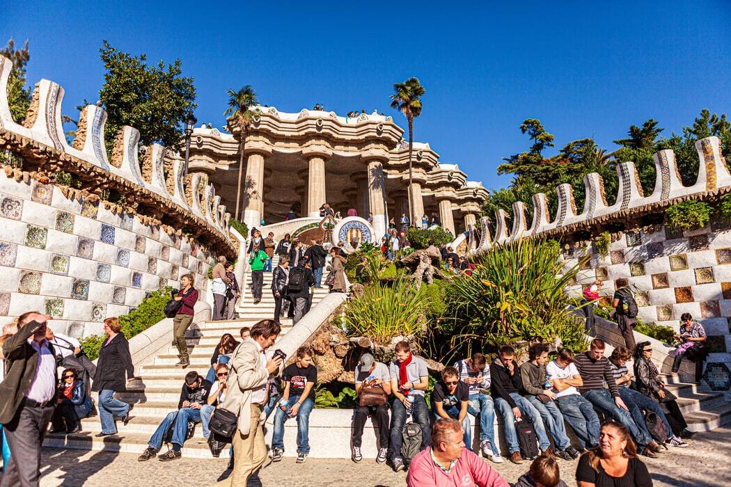 Day 3 - Alternative Bike Tour Of Barcelona - Guell Park