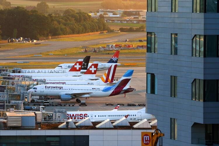 Airport in Switzerland