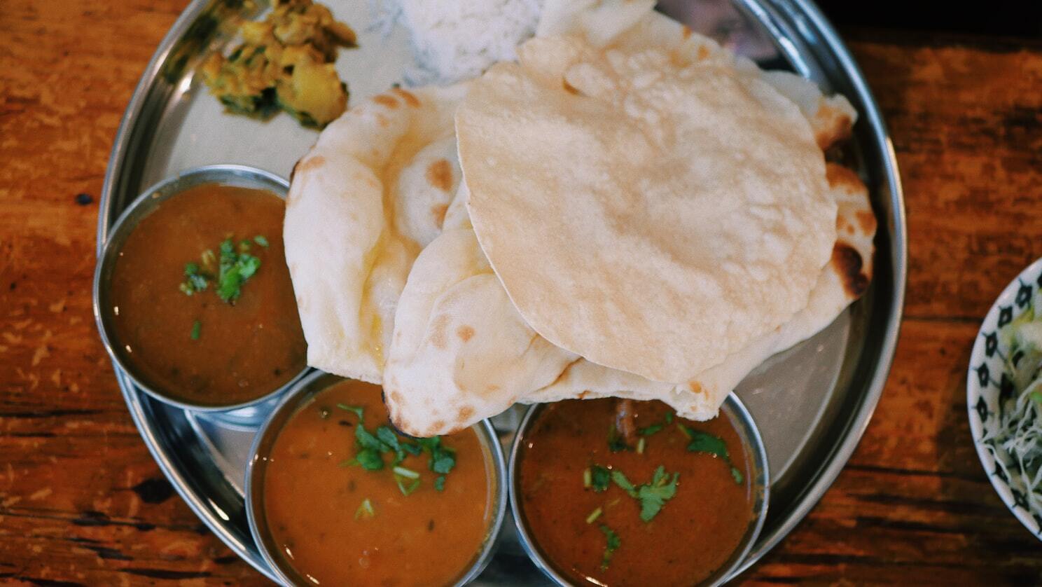 Traditional Vegetarian Thali