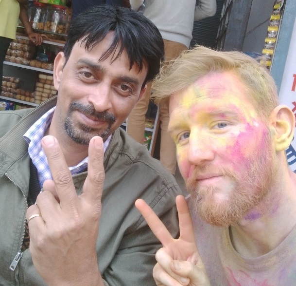 Enjoying Holi Day - The Festival of Colour