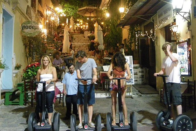 Explore Athens by night on a segway