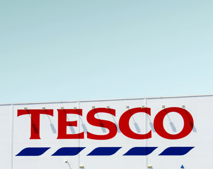 Tesco Under Blue Sky