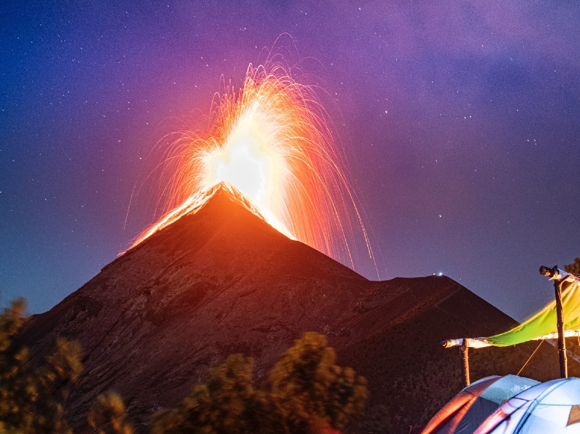 Volcan Acatenango - Guatemala