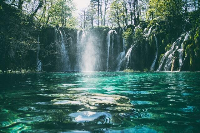Get Splashed by a Waterfall