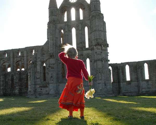 Making magical memories at Whitby Abbey