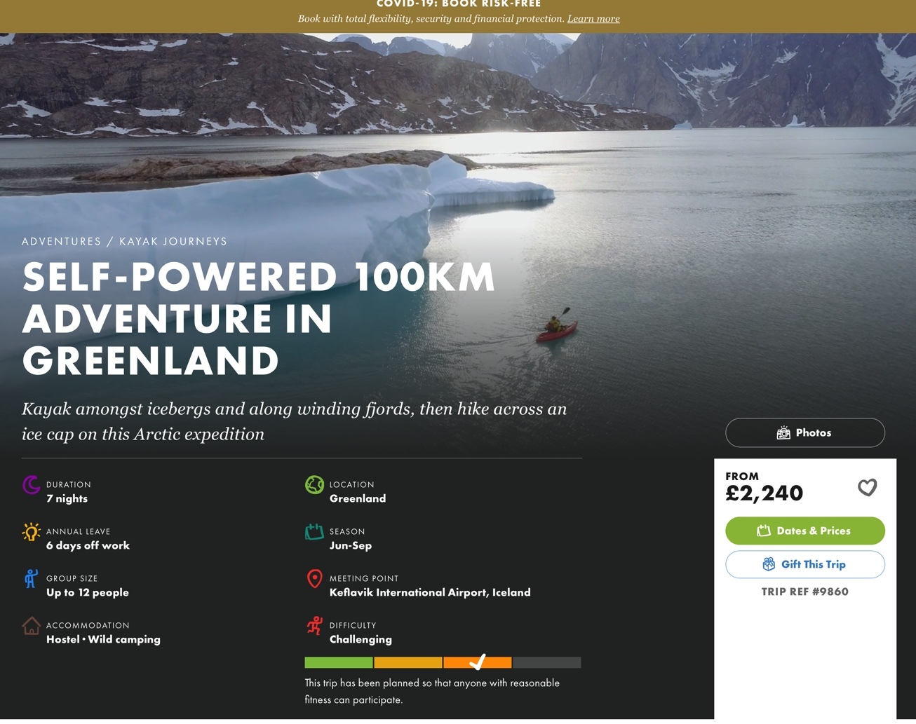 Adventure in Greenland