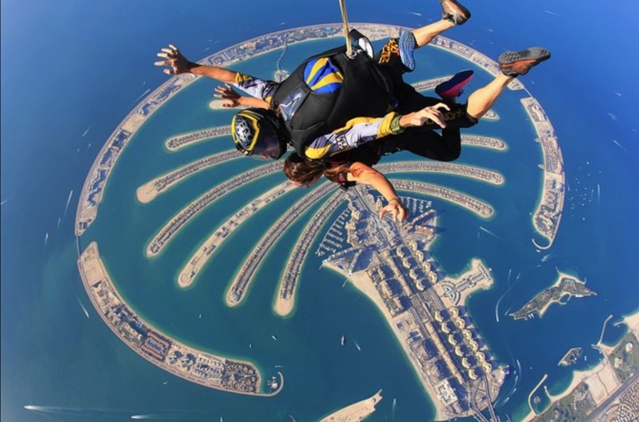 Skydive Over The Palms