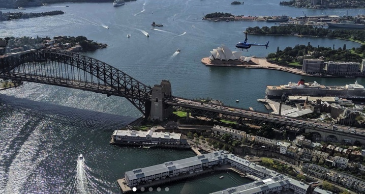 Sydney Harbour Helicopter Flight.