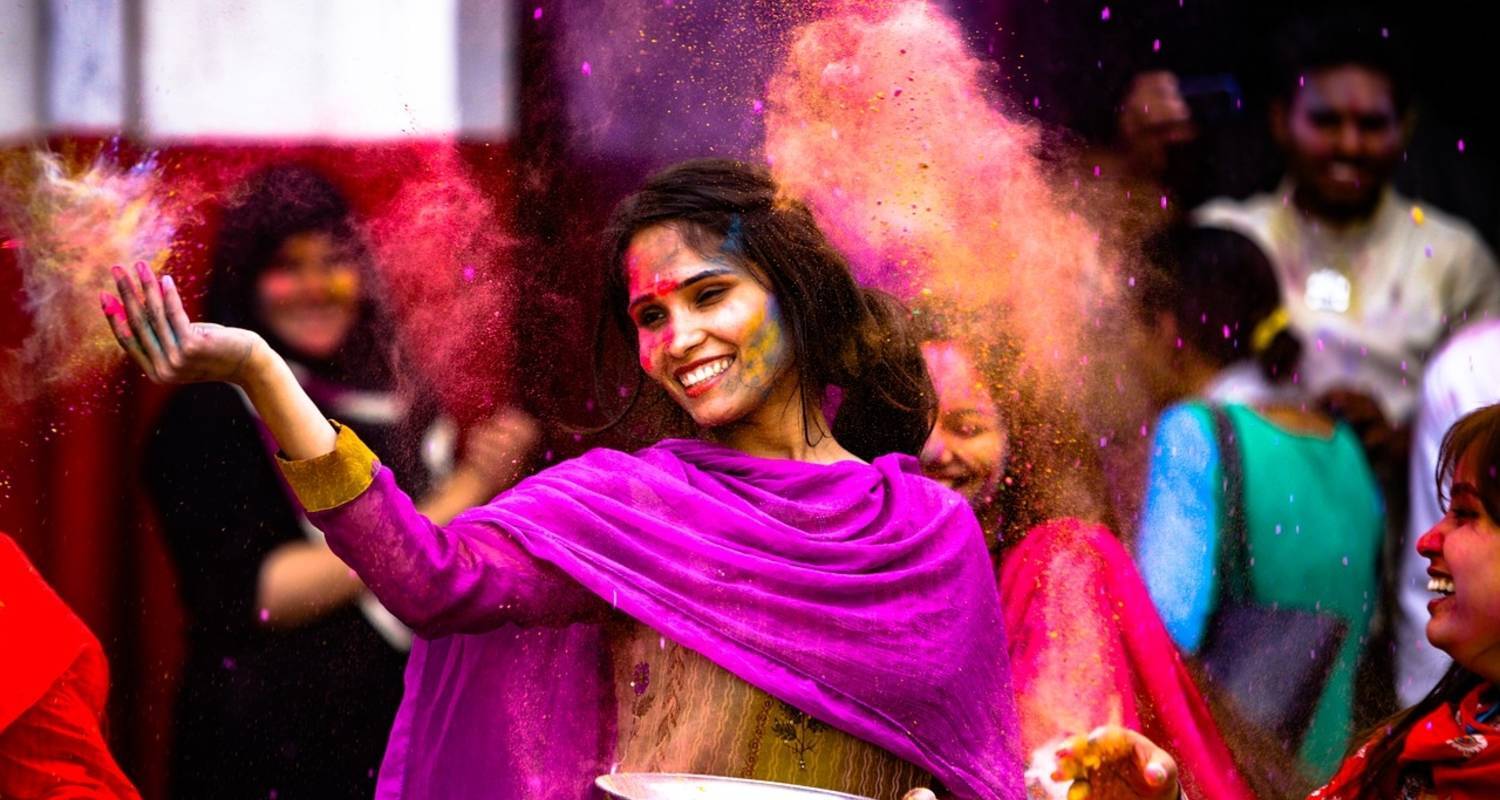 Festival of Colours - Holi With India Golden Triangle Tour & 2021